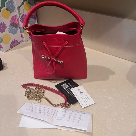 Strathberry Handbags - Strathberry x SJP City Osette Limit Edition Red includes box duster tag receipt